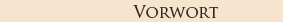 Vorwort